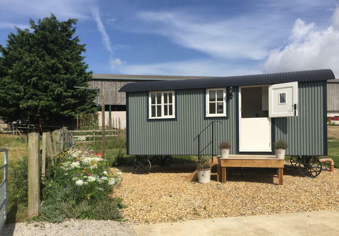 Weatherhead Farm Shepherds Hut Buckingham Exterior foto