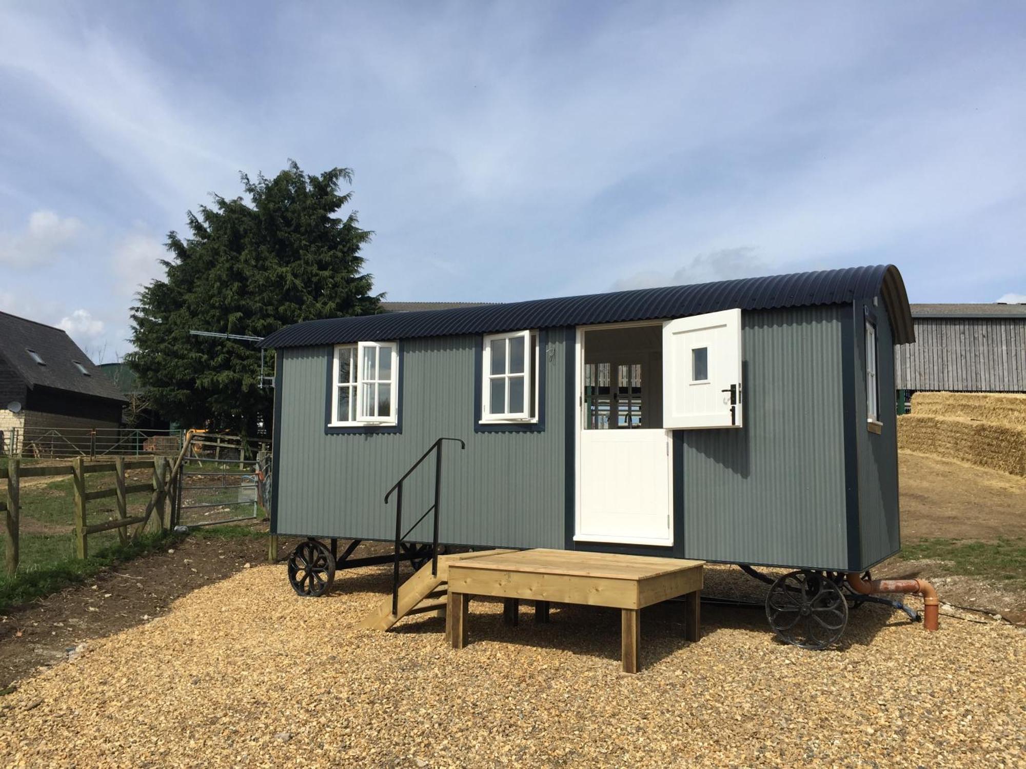 Weatherhead Farm Shepherds Hut Buckingham Exterior foto